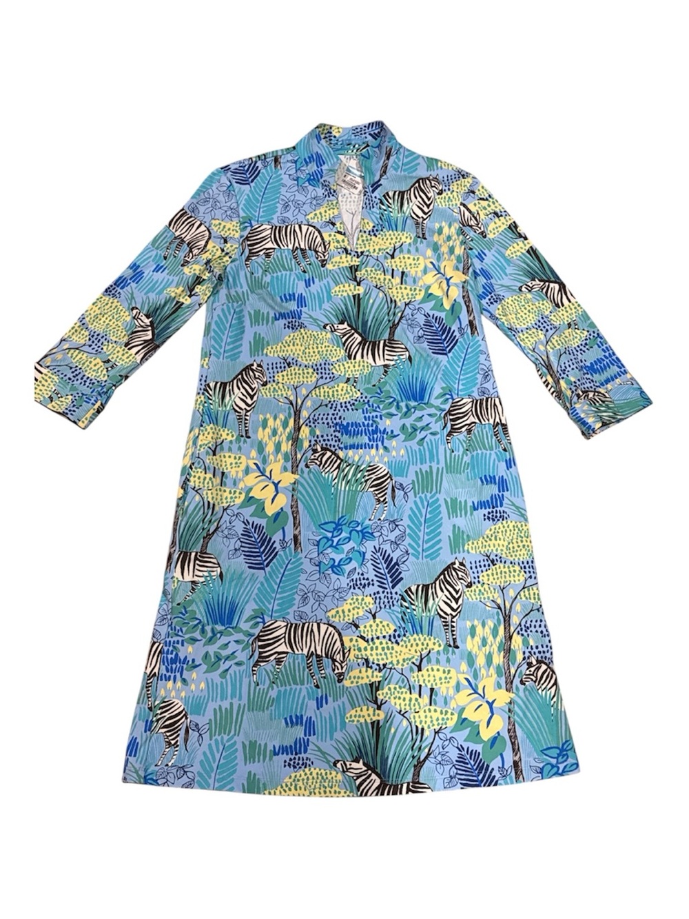 J.McLaughlin Gardenia Dress Zebra Jungle Print - Size Small NEW NWT